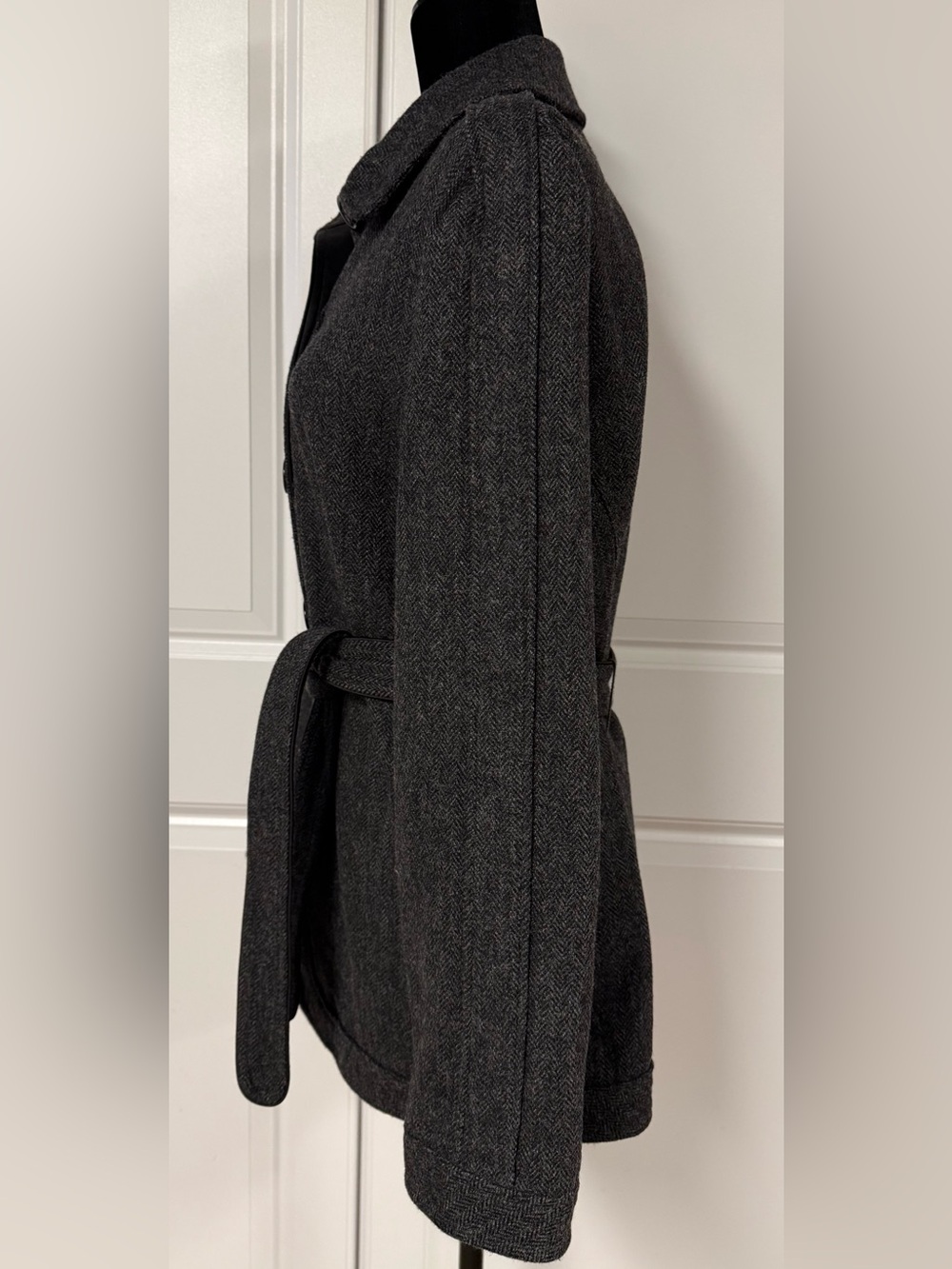 Talbots Wool Belted Jacket - Picture 3 of 8